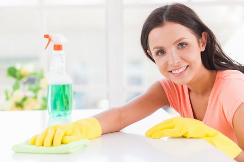 Professional cleaning company in Kennington servicing a modern home