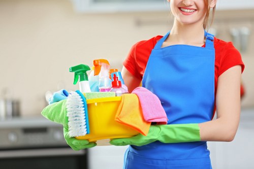 Kitchen cleaning service in a Kennington home