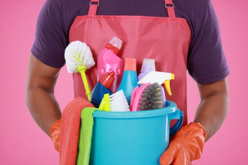 Professional carpet cleaning appointment being arranged