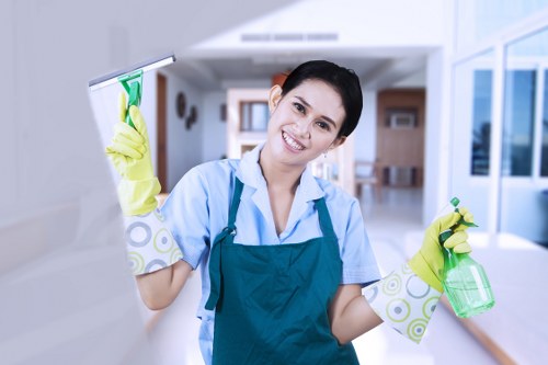 Professional carpet cleaning with controlled chemical use